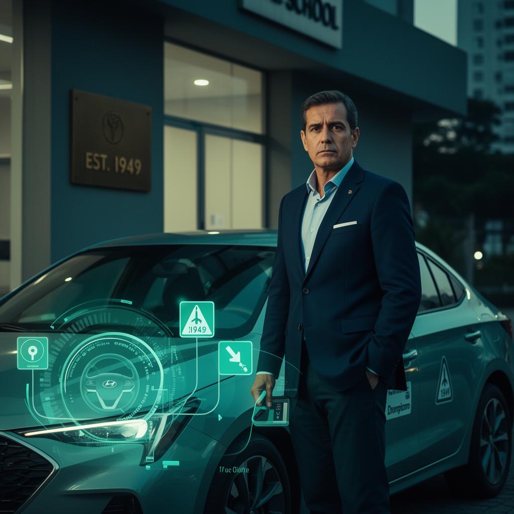 Carro moderno da Autoescola Estoril em Moema